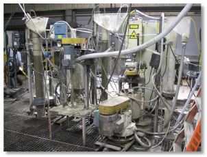 Beneficiation Pilot Plant, Column Flotation Circuit